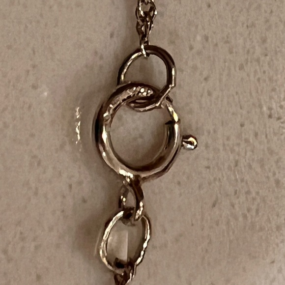 NIB Miracles Sterling Silver Cross with Heart & Halo Pendant on 18" Silver Chain - Picture 10 of 11